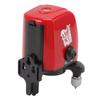 Portable Infrared Level High Accuracy Self Leveling Mini Cross Line Level Tool 2 Lines Red Light