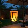 Flickering Solar Lanterns Outdoor Lamp Flickering Solar Lights Auto On/Off Lighting Decorations Lamp For Yard Lawn Patio Porch