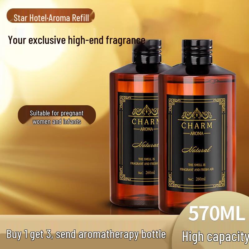 Shangri-La Five-Star Hotel Flameless Diffuser Essential Oil Refill Set