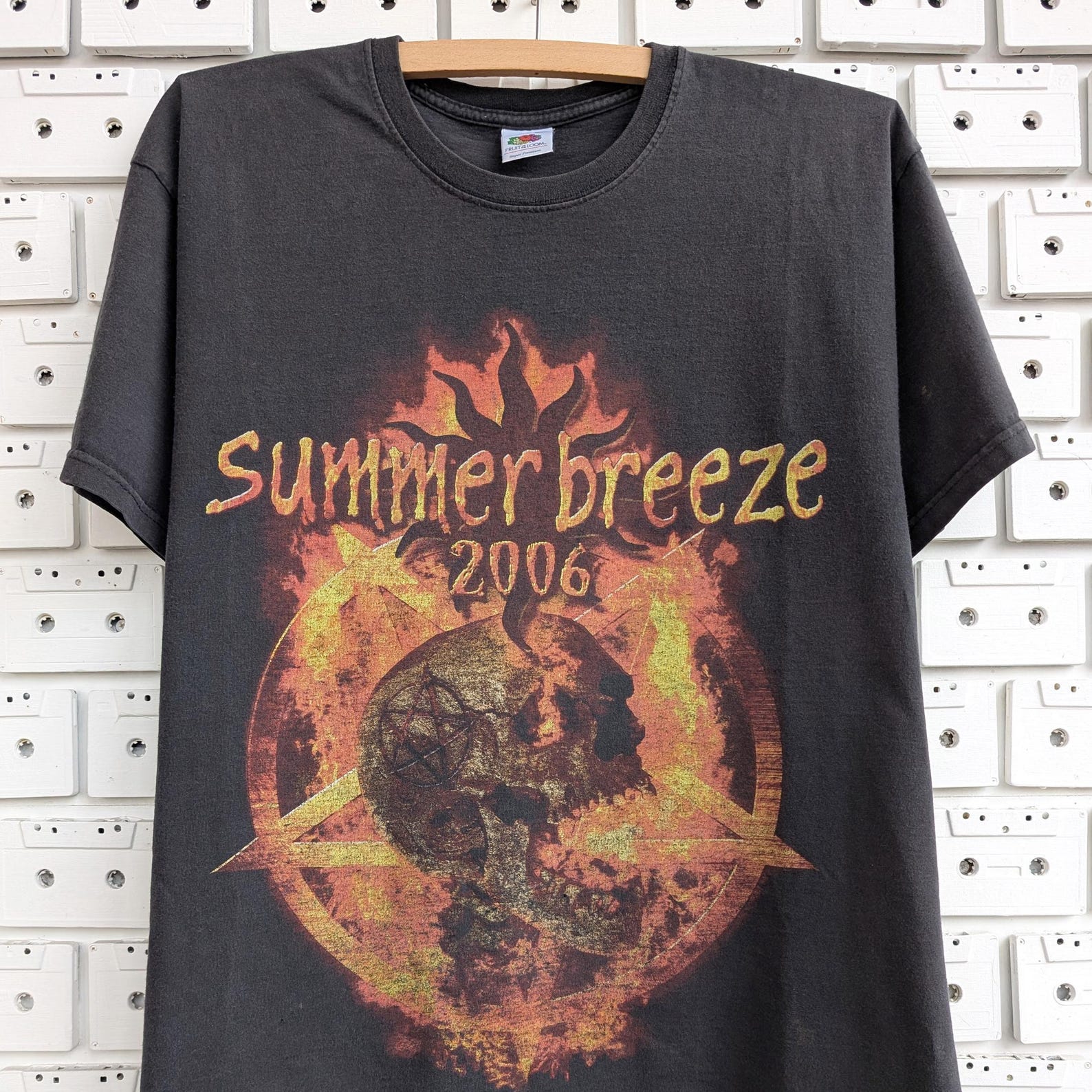 Vintage 2006 Summer Breeze T shirt Heavy Metal Festival Lineup Merch Tee Size L 4XL