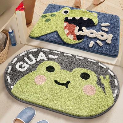 Tappetini per pavimenti di casa, tappetini assorbenti per pavimenti del bagno, tappetini da bagno, tappeti universali carini per la casa
