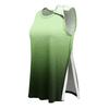 Women’s Shoulder Recovery Shirt with Away Closures Sleeveless Gradient Print Top for Use