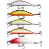 Night Army 5.2g Sinking Minnow 5.0cm 5 Colors Lure Set