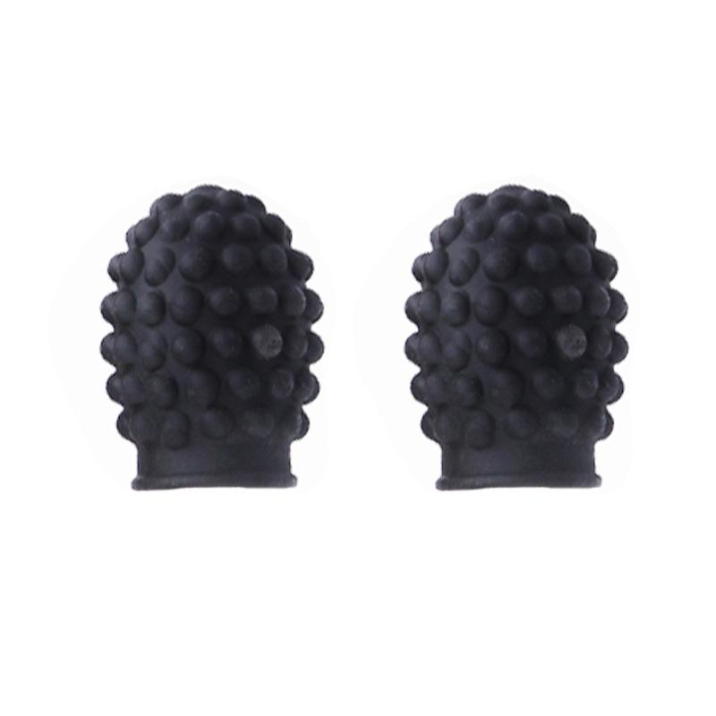 5A7A Silicone Drumstick Head Cover for Practice Mute & Electronic Drums.