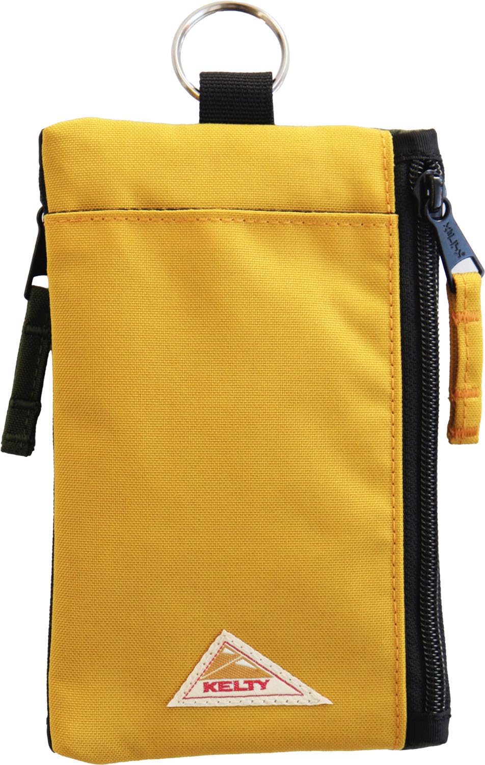 

Kelty FES POUCH 4 Compact Pocket with Key Mustard x Olive Ring, 3259234725,