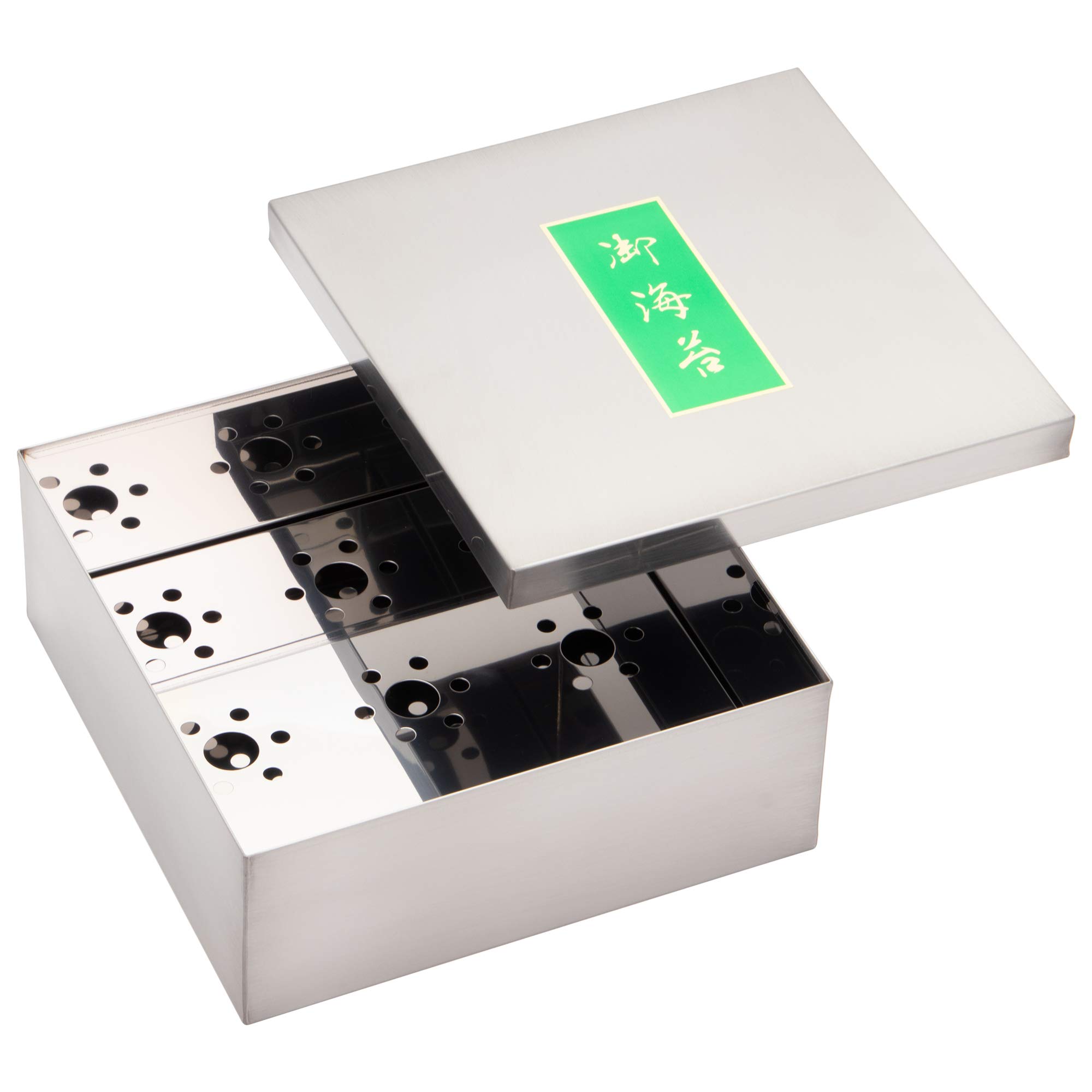 

Endo Shoji TKG Nori Extra 20 Нержавеющая Сталь Устойчивая к Ржавчине и Место для Осушителя Под Шириной x Глубиной x Высотой 227 x 227 x Коммерческая BNL01004 Банка,