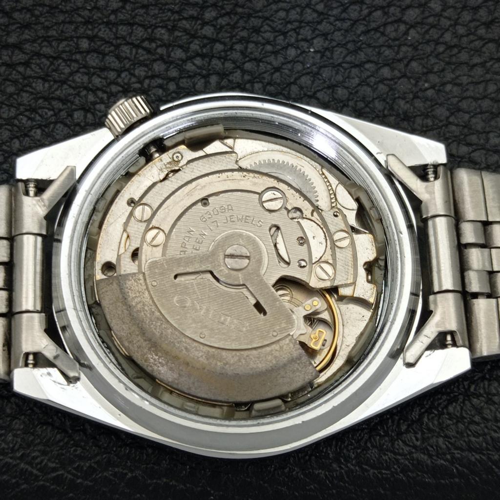JAPAN VINTAGE SEIKO 5 AUTOMATIC REFURBISHED MENS GREEN DIAL WATCH a440582-9 Sk-a440582-1
