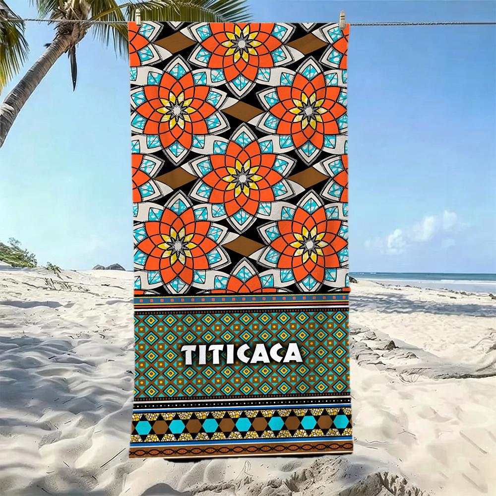 Exotic B-Bohemian Ethnic PatternS Towel Five-Star Hotel Quality Eco-Friendly Ultra Soft Thick Towels & Beach Towels