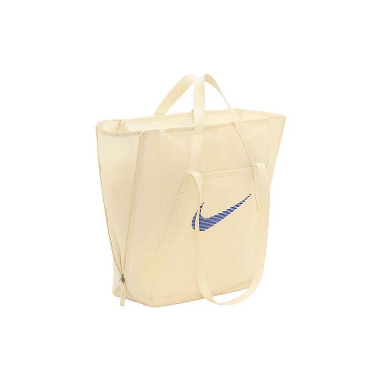 Nike Sports Logo Polyester Tote Bag Shopping Bag Handheld Shoulder Bag Unisex tote bags Yellow DR7217-294