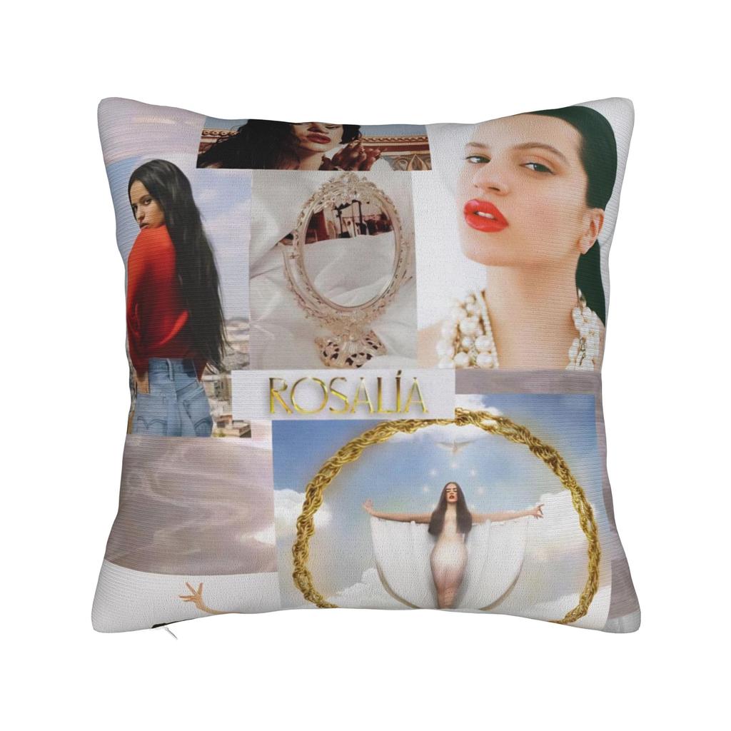 Decorative Pillowcase Rosalia LUX Tour 2026 Accessories Seater Throw Pillow Case Cover Square Multi-Size