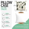Christmas Tree Pillowcase Cushions 100% Polyester 45x45cm Throw Pillow Cover Sofa Chair Cushion Cover Pillowslip Home Decor