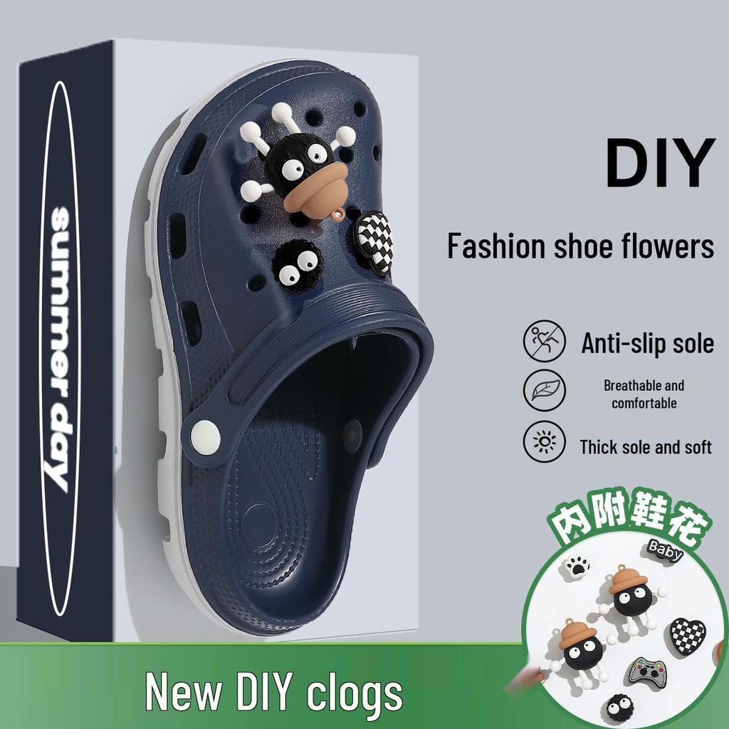 Breathable Non-slip Clogs: Men's & Women's Summer Shoes with Arch Support & Thick Sole