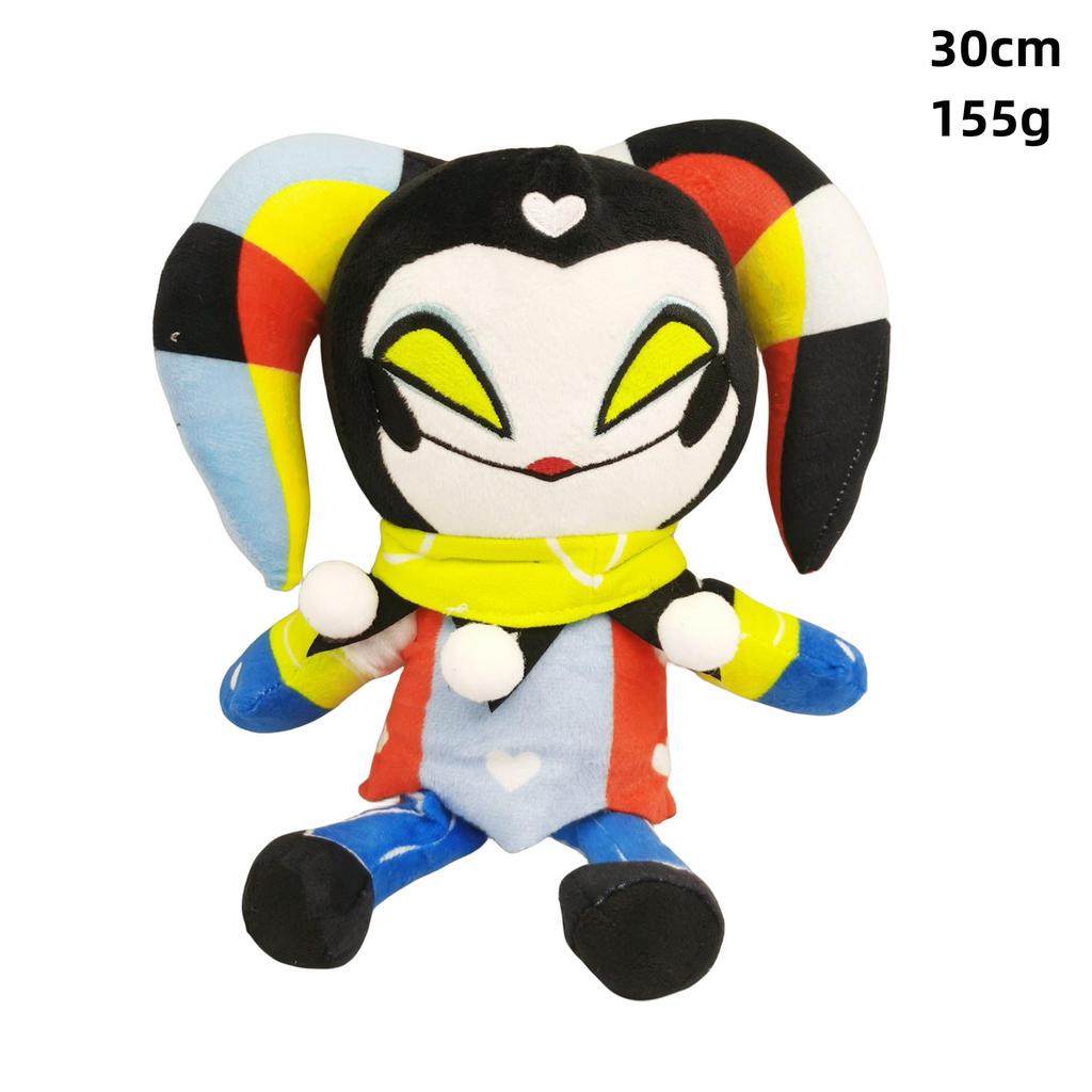 Grenzüberschreitendes Hazbin Hotel Helluva Boss Clown Plüschtier Geschenk