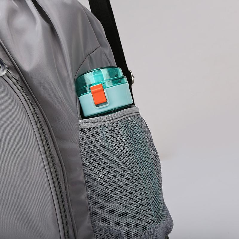 Mochila para Raquete de Tênis Acomoda 2 Raquetes Bolsa Esportiva de Badminton Grande Capacidade Mochila de Academia Bolsa Profissional de Fitness com Compartimento para Sapatos