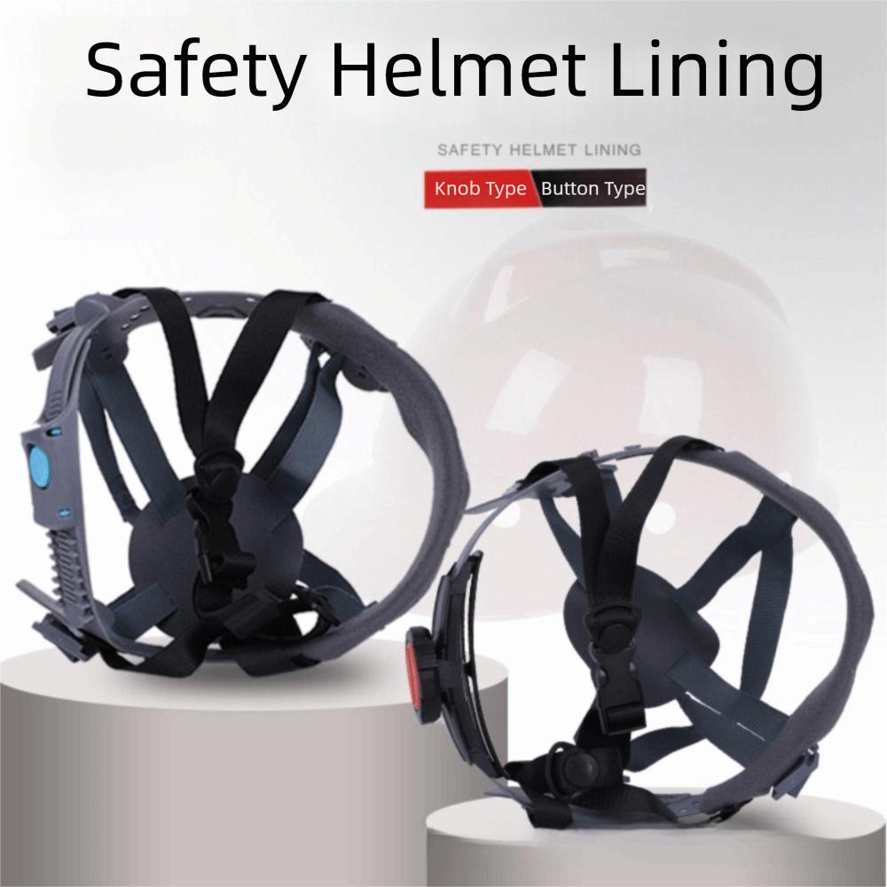 Atmungsaktive Hartschalenhelm-Aufhängung 4/8-Punkt Stoßkappen-Einsatz Sicherheitshelm-Innenfutter Bauprojekte