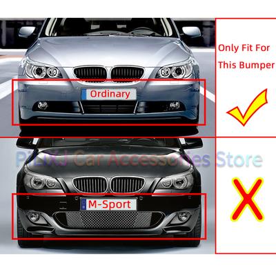 Piezas de Automóvil Para BMW Serie 5 E60 525i 528i 530i 535i 545i 2004-2007 51117111787 Tapa de Ojo de Gancho de Remolque de Parachoques Delantero Tapa de Remolque