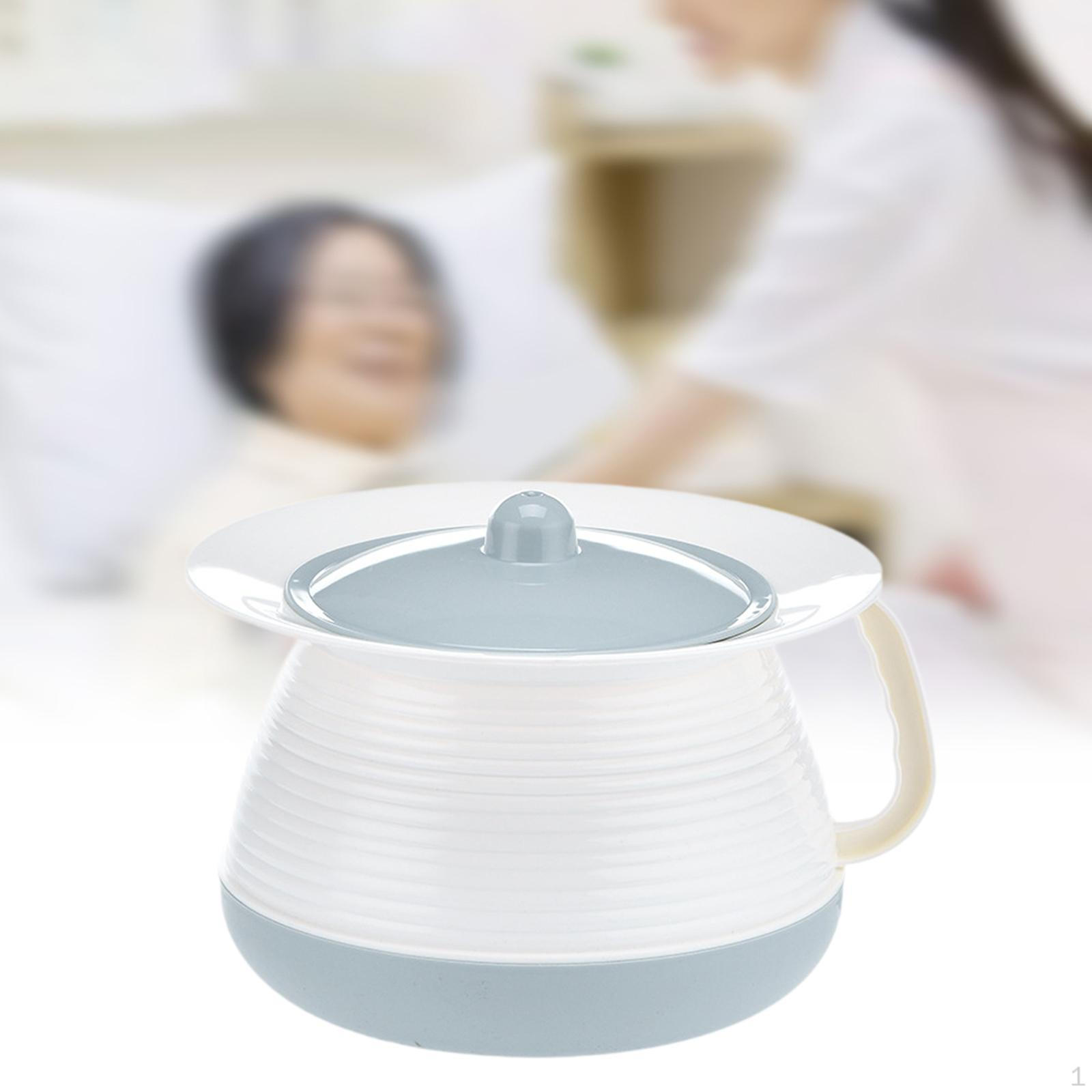 

Ночной горшок Бытовая плевательница Портативный туалет Контейнер для мочи Ведро Писсуар синий