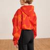 Adidas X Marimekko Patterned Hoodie With Drawstrings Women Hoodie Orange HJ7306