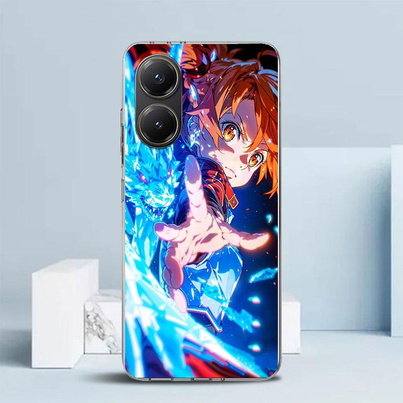 Sword Art Online Yuuki Asuna Phone Case For Xiaomi Poco F7 Ultra X5 X6 X7 Pro M7 Redmi 15C 15 13C 13 12C 12 10C 10 10A 9 9C 9A 9