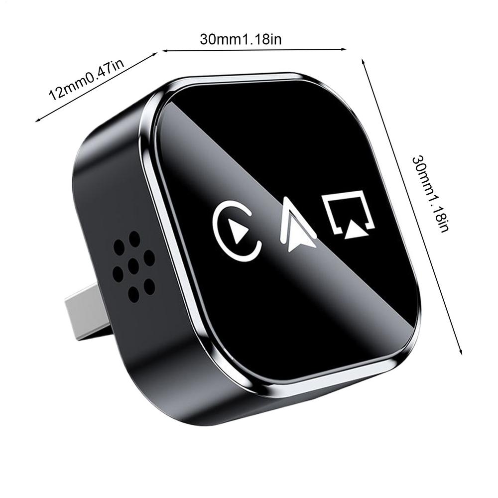 Screen Mirroring for Car Wired To Wireless Player Screen Mirroring Device for Vehicle Audio Link Pair Watch Movie Media Phone