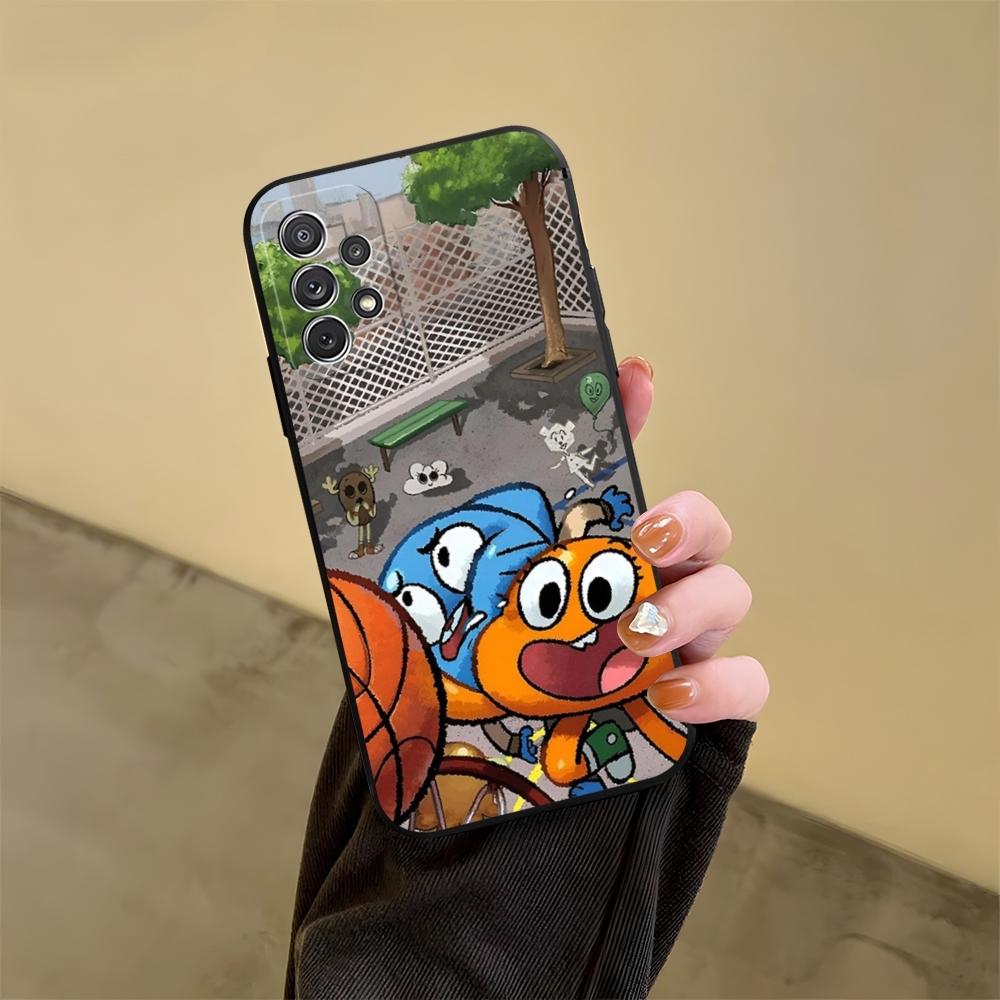 

The Amazing World Gumbal Phone Case For Samsung S24 S25 S20 S26 S21 S22 S23 Ultra Fe Plus A05 A06 A16 A26 A36 A56 Cover Galaxy S25 Plus