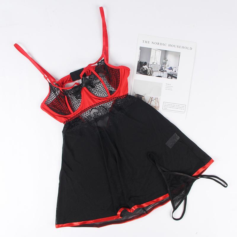 Comeondear Sinnliche Lingerie für Damen Exotische Damenbekleidung Sexy Kleidung für Damen Große Größen Erotische Lingerie Heiße Babydolls R80245