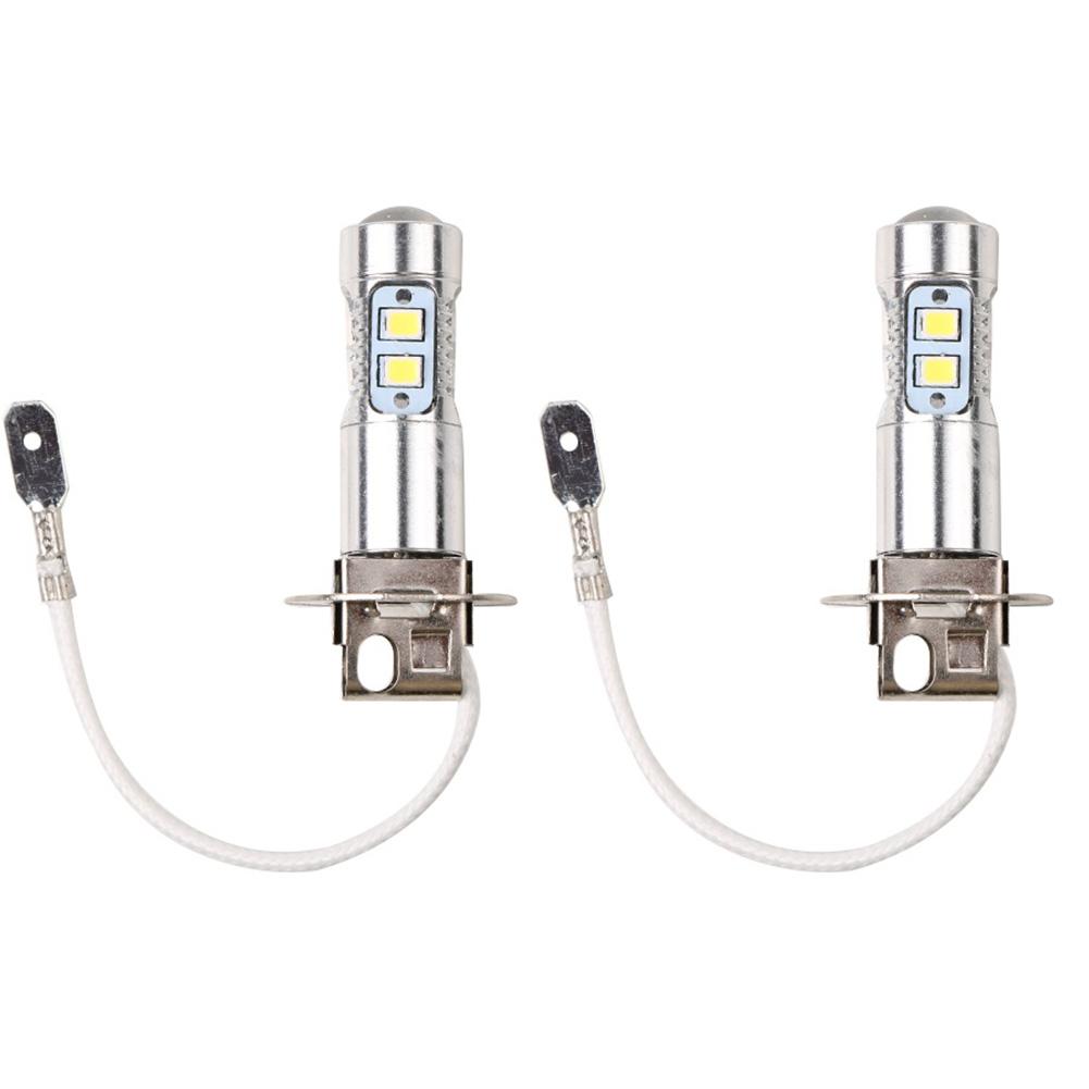 

2 шт. H1 H3 светодиодные лампы для фар 100 Вт дальнего и ближнего света противотуманные фары 6000 К белый свет для автомобильных фар грузовиков внедорожников