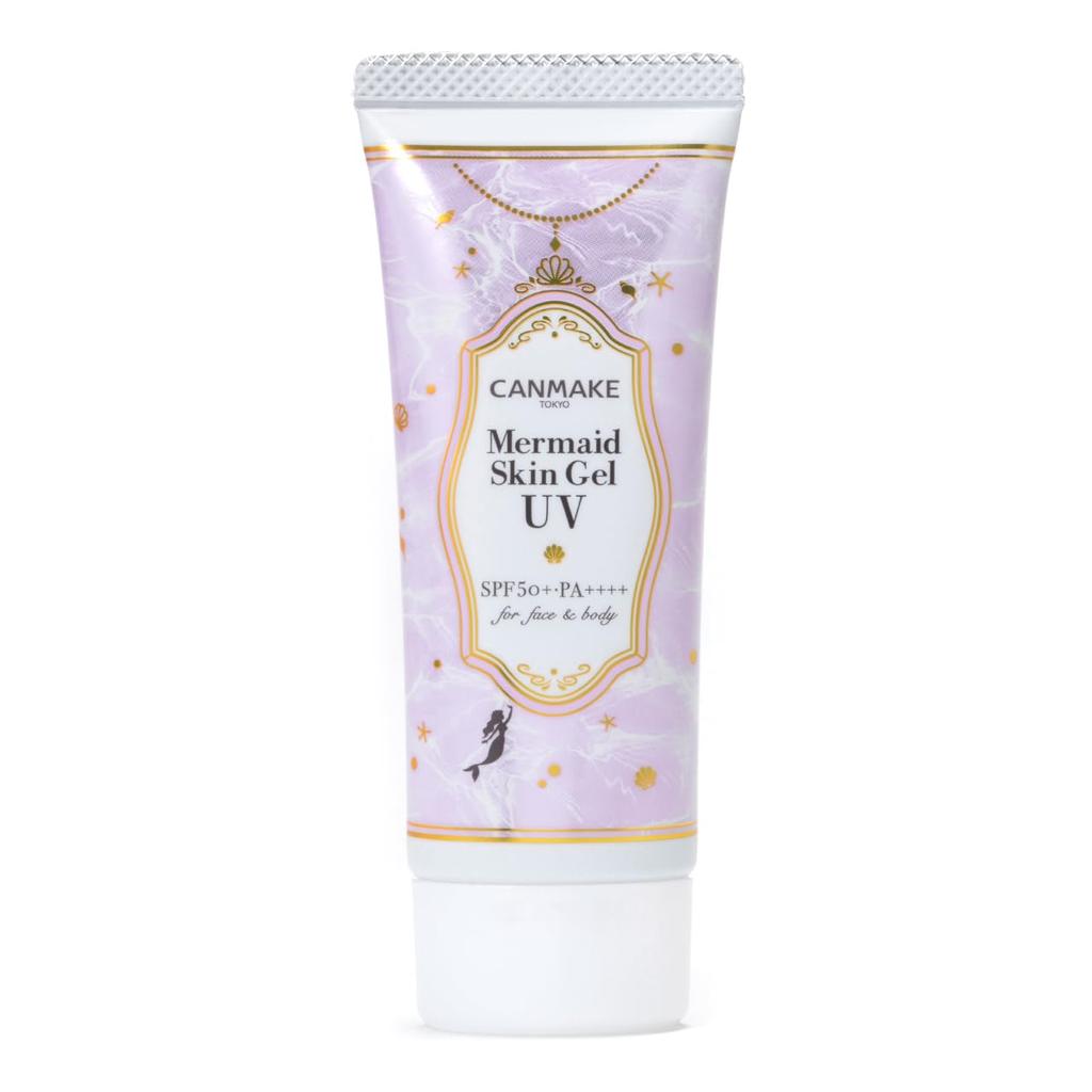 CANMAKE Mermaid Skin Gel UV C03 Pure Purple 40g Sunscreen Niacinamide Purple Remove with facial cleanser SPF50+ PA++++