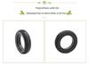 10-Inch Solid Rubber Explosion-Proof Tire for Electric Scooter (10x2.50 or 10x2.125) - No Inflation Needed