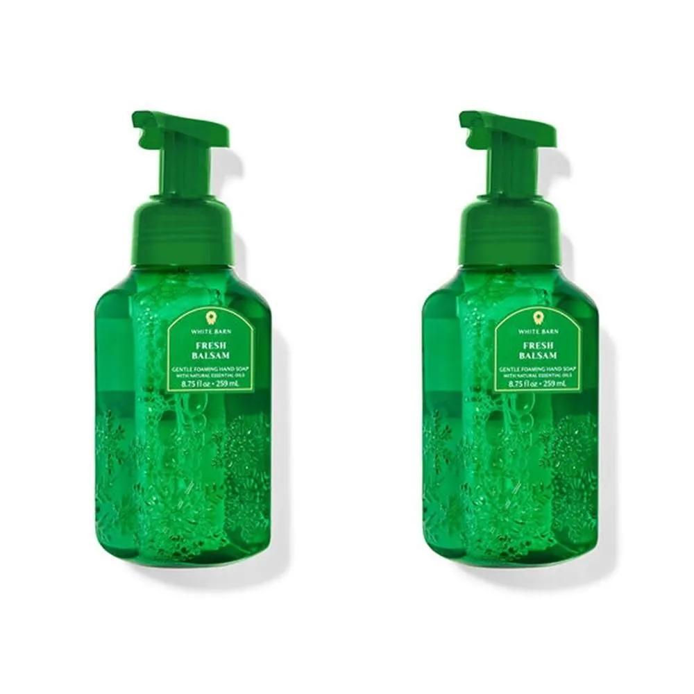 BBW Bath & Body Works 259мл 2 шт. FRESH BALSAM Нежное пенящееся мыло для рук 259мл