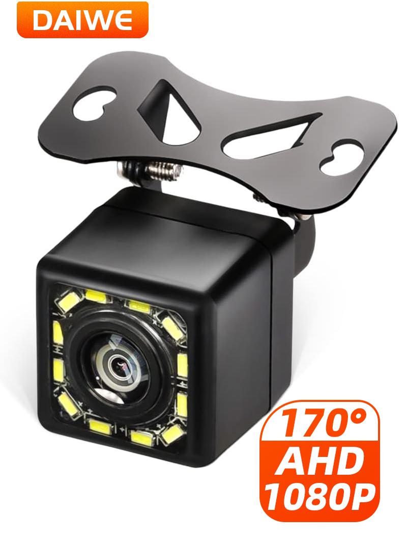 

Black and gold lens, 170° wide-angle AHD 1080P waterproof high-definition rear camera, supports starlight-level night vision.