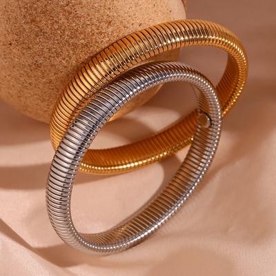 Damen Elastisches Armband, Exquisite Schmucktextur, Elastisches Passformdesign, Vielseitiger Schmuck für Pendeln und Freizeit.