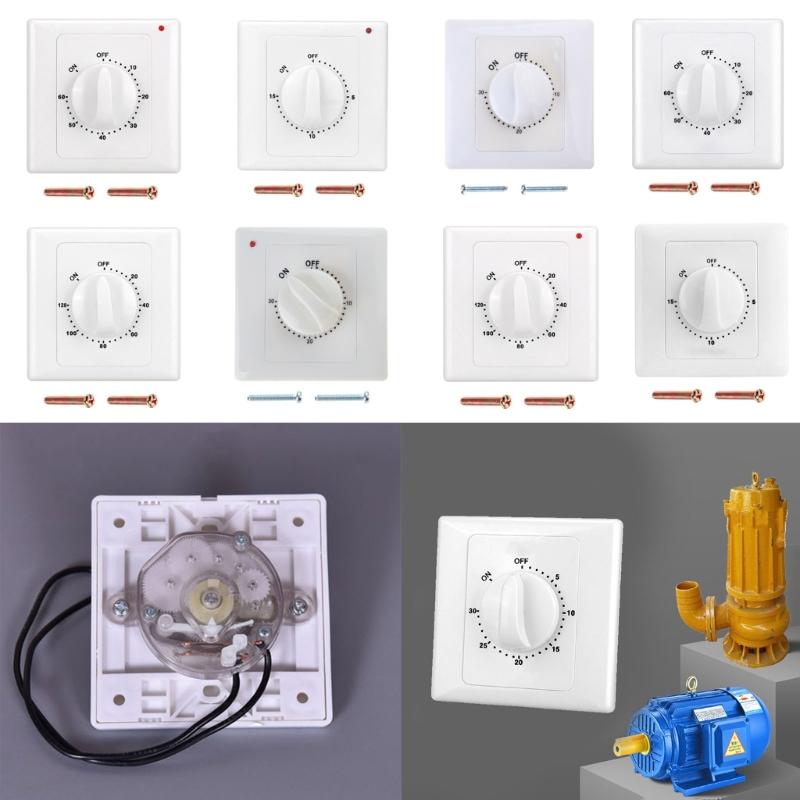 Mechanical Countdowns Timers Switches Automatic Power Close Mechanical Light Switches Time Control Switches  Easy to Use