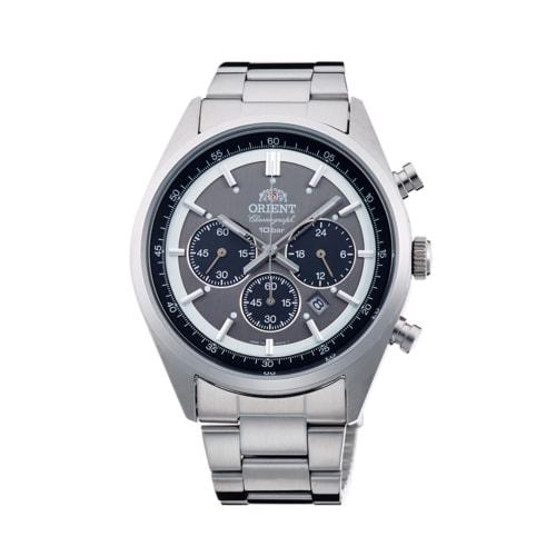 Orient NEO70's Neo Seventies Watch SOLAR PANDA Made In Japan Domestic Manufacturer's Warranty WV0011TX Men's Dark Gray