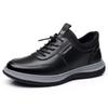 Summer men's shoes formal business casual leather shoes round head sports shoes large size men's shoes