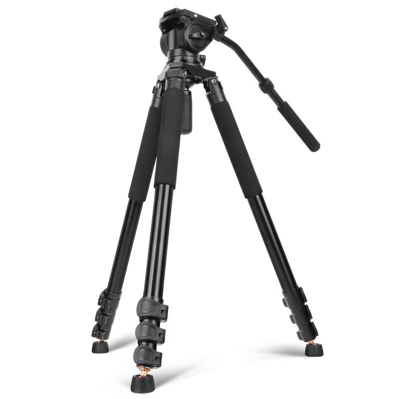 Fly-Leaf Q680 Aluminum-Magnesium Alloy DSLR Tripod & Slider
