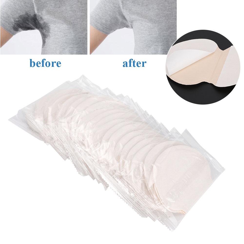 40pcs Armpits Sweat Pads Adult Disposable Underarm Sweat Absorbing Stickers