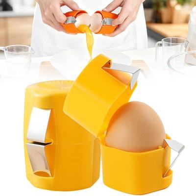 2026 New Stainless Steel Egg Opener, Raw Egg Shell Separator, Upgraded Egg Slicer