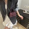 Exquisite Mini Handbag Fashion Personality Literary Temperament Simple Texture Versatile Shoulder Messenger Bag