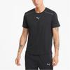 Puma Run Cooladapt Logo Round Neck Pullover Short Sleeve T-Shirt Men Tops Black 520198-01