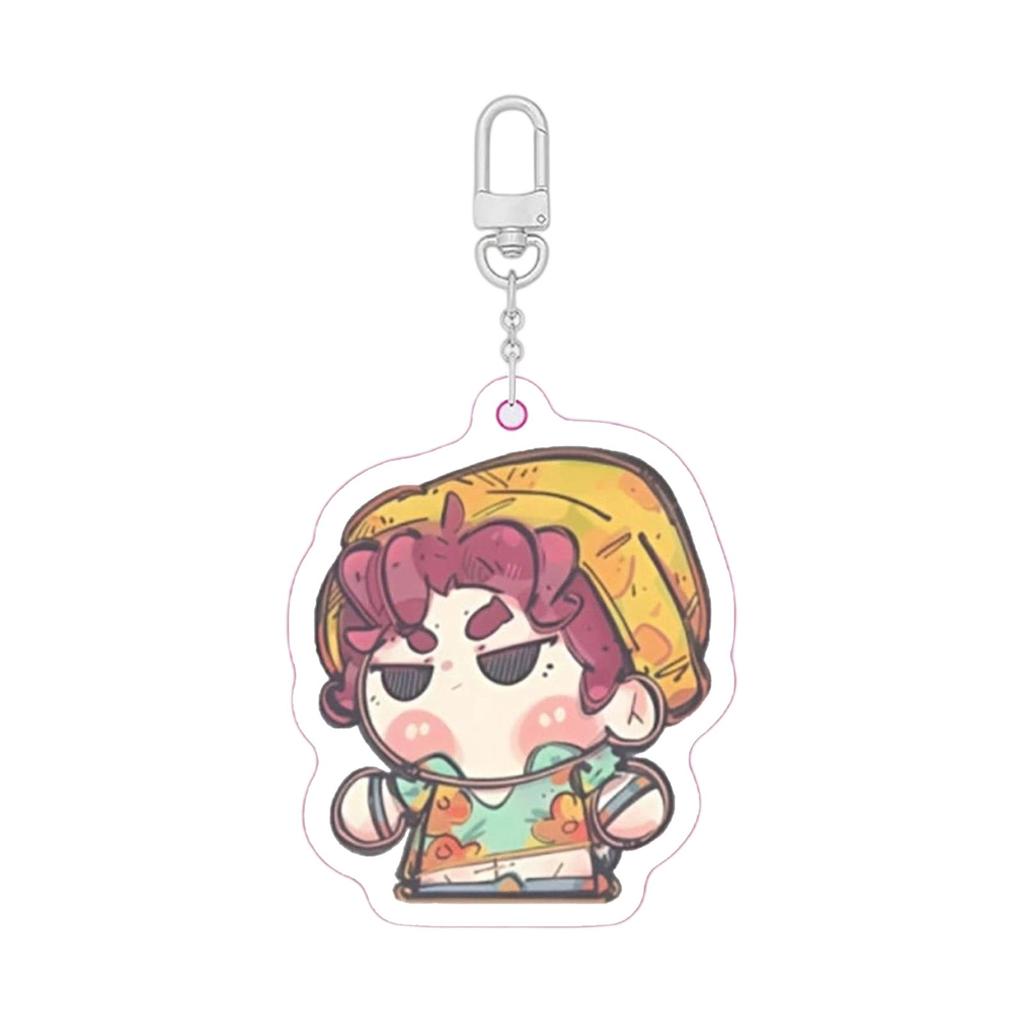 2D Acrylic Keychain Backpack Pendant