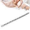 Magnetic Therapy Bracelet Titanium Steel Arthritis Pain Fatigue Relief Magnetic Bracelet Silver