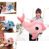 7-star Dolphin Plushie Adorable And Huggable Toy For Babies And Kids