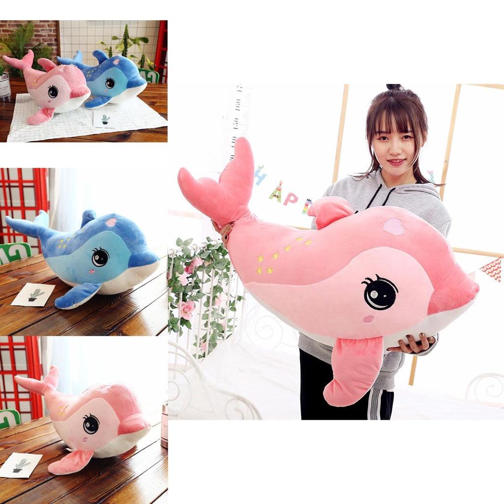 7-star Dolphin Plushie Adorable And Huggable Toy For Babies And Kids