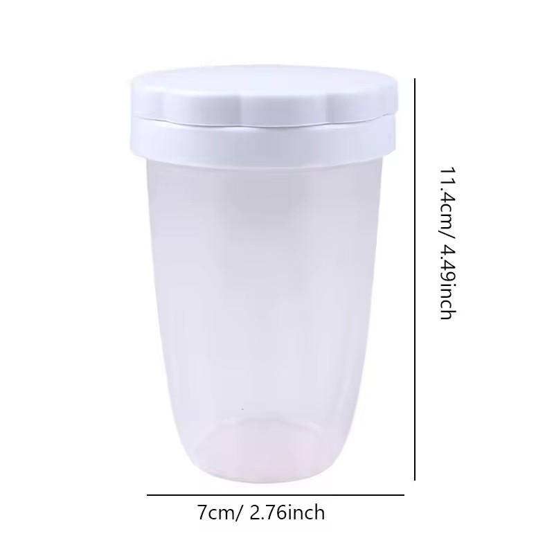 Powder Sugar Shaker Duster for Home Baking, Flour Dispensing with Lid, Kitchen Tool