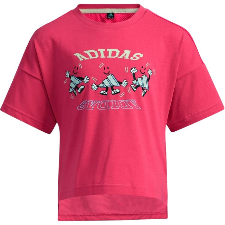 Adidas T Shirt Children Aged 3 7 Years Old H38382 A104