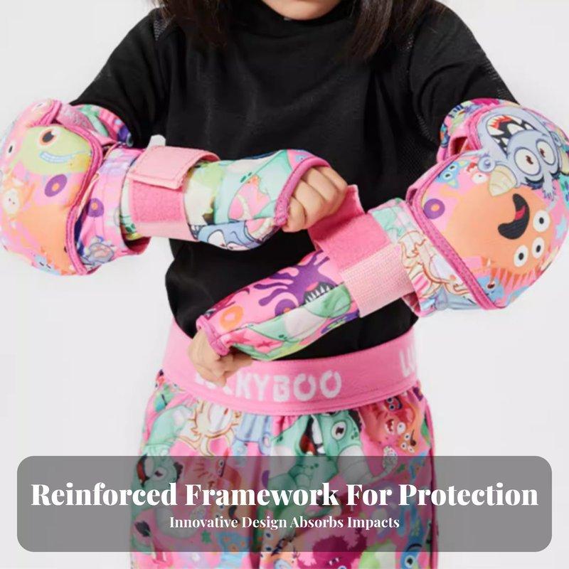 Kids Ski Protective Gear, Cartoon Padded Suit, Impact-Resistant Hip Pants, Snowboard Protection for Boys and Girls