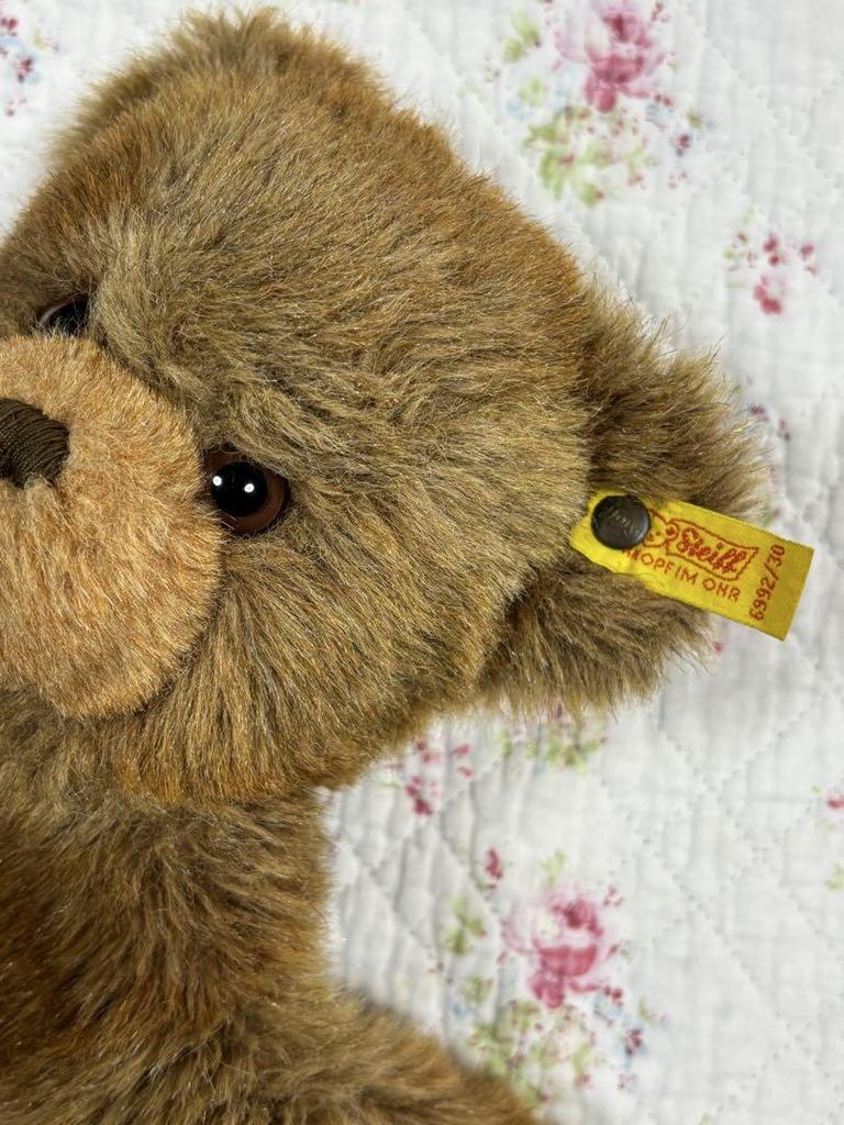 [USED] Steiff Teddy Bear Puppet, Made In West Germany