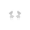 Exquisite Light Luxury Koi Stud Earrings for Women - Versatile, Trendy, and Beautiful for Everyday Wear.