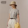 Teenie Weenie Women's Macaron Round Neck Short Sleeve T-Shirt